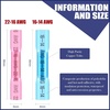 image:imageFrienda 1000 Pcs Heat Shrink Butt Wire Connectors Red Awg 2218 Insulated Waterproof Electrical Wire Connectors Automotive Marine Grade Crimp Terminals Butt Splices for Boats Industrial HomeBluered