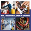 image:imageFrienda 1000 Pcs Heat Shrink Butt Wire Connectors Red Awg 2218 Insulated Waterproof Electrical Wire Connectors Automotive Marine Grade Crimp Terminals Butt Splices for Boats Industrial HomeBluered