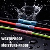 image:imageFrienda 1000 Pcs Heat Shrink Butt Wire Connectors Red Awg 2218 Insulated Waterproof Electrical Wire Connectors Automotive Marine Grade Crimp Terminals Butt Splices for Boats Industrial HomeBluered