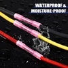 image:imageFrienda 1000 Pcs Heat Shrink Butt Wire Connectors Red Awg 2218 Insulated Waterproof Electrical Wire Connectors Automotive Marine Grade Crimp Terminals Butt Splices for Boats Industrial HomeRed