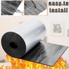 image:imageFrienda 2 Rolls Duct Insulation Wrap Self Adhesive 12 x 180 x 18 Inch HVAC Pipe Insulation Wrap Thick Aluminum Foil Silver Heat Radiant Barrier Blanket for Pipe Wall Sound Deadening Tape12 x 180 x 18 Inch