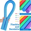 image:imageFrienda 20 Pcs Solid Pool Noodles 157 x 3583 Inch Craft Foam DIY Craft Foam Swimming Pool Noodles Round Tube for Kids Floating Craft ProjectsRainbow Colors