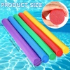 image:imageFrienda 20 Pcs Solid Pool Noodles 157 x 3583 Inch Craft Foam DIY Craft Foam Swimming Pool Noodles Round Tube for Kids Floating Craft ProjectsRainbow Colors