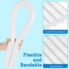 image:imageFrienda 20 Pcs Solid Pool Noodles 157 x 3583 Inch Craft Foam DIY Craft Foam Swimming Pool Noodles Round Tube for Kids Floating Craft ProjectsWhite