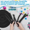 image:imageFrienda 58 Inch x 40 Ft Pink Foam Noodles for Crafts Versatile Pool Noodles Foam Tubes Cylinder Rods for Modeling DIY Arts and Crafts SuppliesBlack