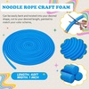image:imageFrienda 58 Inch x 40 Ft Pink Foam Noodles for Crafts Versatile Pool Noodles Foam Tubes Cylinder Rods for Modeling DIY Arts and Crafts SuppliesBlue
