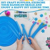 image:imageFrienda 58 Inch x 40 Ft Pink Foam Noodles for Crafts Versatile Pool Noodles Foam Tubes Cylinder Rods for Modeling DIY Arts and Crafts SuppliesBlue