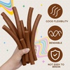 image:imageFrienda 58 Inch x 40 Ft Pink Foam Noodles for Crafts Versatile Pool Noodles Foam Tubes Cylinder Rods for Modeling DIY Arts and Crafts SuppliesBrown