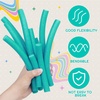 image:imageFrienda 58 Inch x 40 Ft Pink Foam Noodles for Crafts Versatile Pool Noodles Foam Tubes Cylinder Rods for Modeling DIY Arts and Crafts SuppliesGreen
