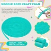 image:imageFrienda 58 Inch x 40 Ft Pink Foam Noodles for Crafts Versatile Pool Noodles Foam Tubes Cylinder Rods for Modeling DIY Arts and Crafts SuppliesGreen