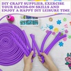 image:imageFrienda 58 Inch x 40 Ft Pink Foam Noodles for Crafts Versatile Pool Noodles Foam Tubes Cylinder Rods for Modeling DIY Arts and Crafts SuppliesLight Purple