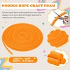 image:imageFrienda 58 Inch x 40 Ft Pink Foam Noodles for Crafts Versatile Pool Noodles Foam Tubes Cylinder Rods for Modeling DIY Arts and Crafts SuppliesOrange