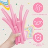 image:imageFrienda 58 Inch x 40 Ft Pink Foam Noodles for Crafts Versatile Pool Noodles Foam Tubes Cylinder Rods for Modeling DIY Arts and Crafts SuppliesPink