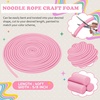 image:imageFrienda 58 Inch x 40 Ft Pink Foam Noodles for Crafts Versatile Pool Noodles Foam Tubes Cylinder Rods for Modeling DIY Arts and Crafts SuppliesPink