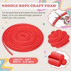 image:imageFrienda 58 Inch x 40 Ft Pink Foam Noodles for Crafts Versatile Pool Noodles Foam Tubes Cylinder Rods for Modeling DIY Arts and Crafts SuppliesRed