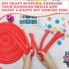 image:imageFrienda 58 Inch x 40 Ft Pink Foam Noodles for Crafts Versatile Pool Noodles Foam Tubes Cylinder Rods for Modeling DIY Arts and Crafts SuppliesRed