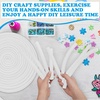image:imageFrienda 58 Inch x 40 Ft Pink Foam Noodles for Crafts Versatile Pool Noodles Foam Tubes Cylinder Rods for Modeling DIY Arts and Crafts SuppliesWhite
