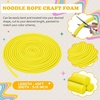 image:imageFrienda 58 Inch x 40 Ft Pink Foam Noodles for Crafts Versatile Pool Noodles Foam Tubes Cylinder Rods for Modeling DIY Arts and Crafts SuppliesYellow