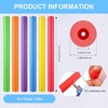 image:imageFrienda 6 Pcs 275 Inch Swimming Pool Noodles Foam Hollow Pool Noodles Bulk for Swimming Floating Beach Craft ProjectsMulticolorMulticolor