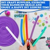 image:imageFrienda 7 Pcs Foam Noodles for Crafts 70 ft 58 Inch Multicolor Pool Tube Noodles Foam Versatile Pool Rod Rope Cylinder for Modeling DIY Arts and Crafts SuppliesBrightBright
