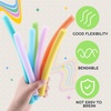 image:imageFrienda 7 Pcs Foam Noodles for Crafts 70 ft 58 Inch Multicolor Pool Tube Noodles Foam Versatile Pool Rod Rope Cylinder for Modeling DIY Arts and Crafts SuppliesBrightMacaron