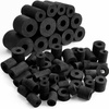image:imageFrienda 50 Pcs Pool Noodles Bits Multicolor Craft Small Size Versatile Mixed Floating Pool Noodles Foam Rope Tube for Play or DIY Craft Multipurpose 118236 DiaRegular ColorsBlack