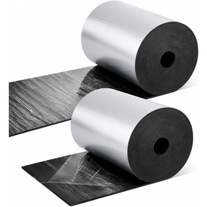 image:imageFrienda 2 Rolls Duct Insulation Wrap Self Adhesive 12 x 180 x 18 Inch HVAC Pipe Insulation Wrap Thick Aluminum Foil Silver Heat Radiant Barrier Blanket for Pipe Wall Sound Deadening Tape12 x 360 x 18 Inch