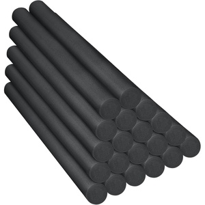 image:imageFrienda 20 Pcs Solid Pool Noodles 157 x 3583 Inch Craft Foam DIY Craft Foam Swimming Pool Noodles Round Tube for Kids Floating Craft ProjectsBlack