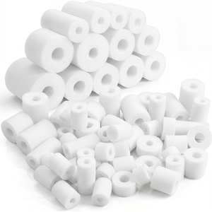 image:imageFrienda 50 Pcs Pool Noodles Bits Multicolor Craft Small Size Versatile Mixed Floating Pool Noodles Foam Rope Tube for Play or DIY Craft Multipurpose 118236 DiaRegular ColorsWhite