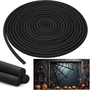 image:imageFrienda 58 Inch x 40 Ft Pink Foam Noodles for Crafts Versatile Pool Noodles Foam Tubes Cylinder Rods for Modeling DIY Arts and Crafts SuppliesBlack