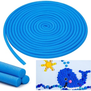 image:imageFrienda 58 Inch x 40 Ft Pink Foam Noodles for Crafts Versatile Pool Noodles Foam Tubes Cylinder Rods for Modeling DIY Arts and Crafts SuppliesBlue