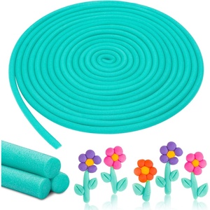 image:imageFrienda 58 Inch x 40 Ft Pink Foam Noodles for Crafts Versatile Pool Noodles Foam Tubes Cylinder Rods for Modeling DIY Arts and Crafts SuppliesGreen