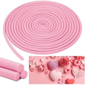 image:imageFrienda 58 Inch x 40 Ft Pink Foam Noodles for Crafts Versatile Pool Noodles Foam Tubes Cylinder Rods for Modeling DIY Arts and Crafts SuppliesPink