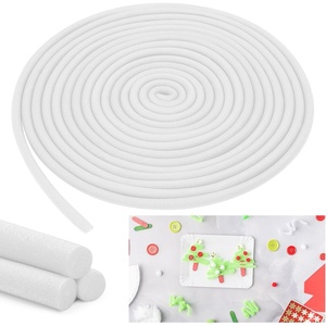 image:imageFrienda 58 Inch x 40 Ft Pink Foam Noodles for Crafts Versatile Pool Noodles Foam Tubes Cylinder Rods for Modeling DIY Arts and Crafts SuppliesWhite