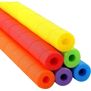 image:imageFrienda 6 Pcs 275 Inch Swimming Pool Noodles Foam Hollow Pool Noodles Bulk for Swimming Floating Beach Craft ProjectsMulticolorMulticolor