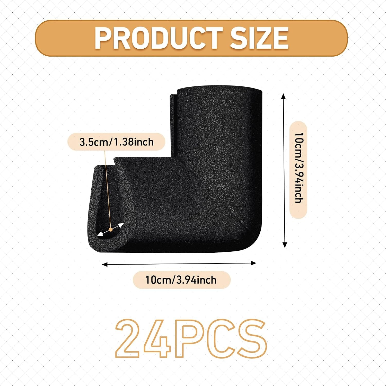image:imageFrienda 12 Pcs Foam Corner Protectors for Moving TV Picture Packing Boxes  Picture Frame Packing Corners U Shaped Channel Design Easy Installation for Moving Mirror Art 394 x 394 x 138 Inches24