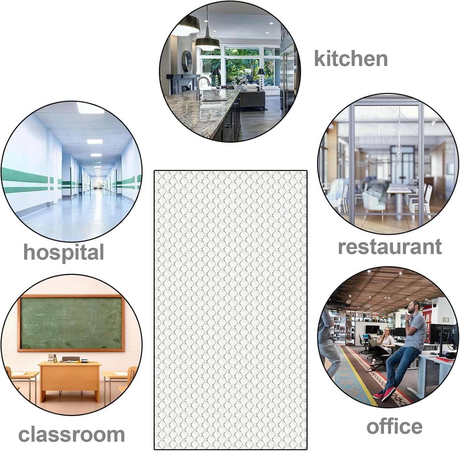 image:imageFrienda 4 Pcs Fluorescent Light Covers for Ceiling Lights Classroom Light Filters Lighting Panel Acrylic Cover Clear Prismatic for Office Hospital Kitchen Home Decor225 x 465 x 012225 x 465x 01