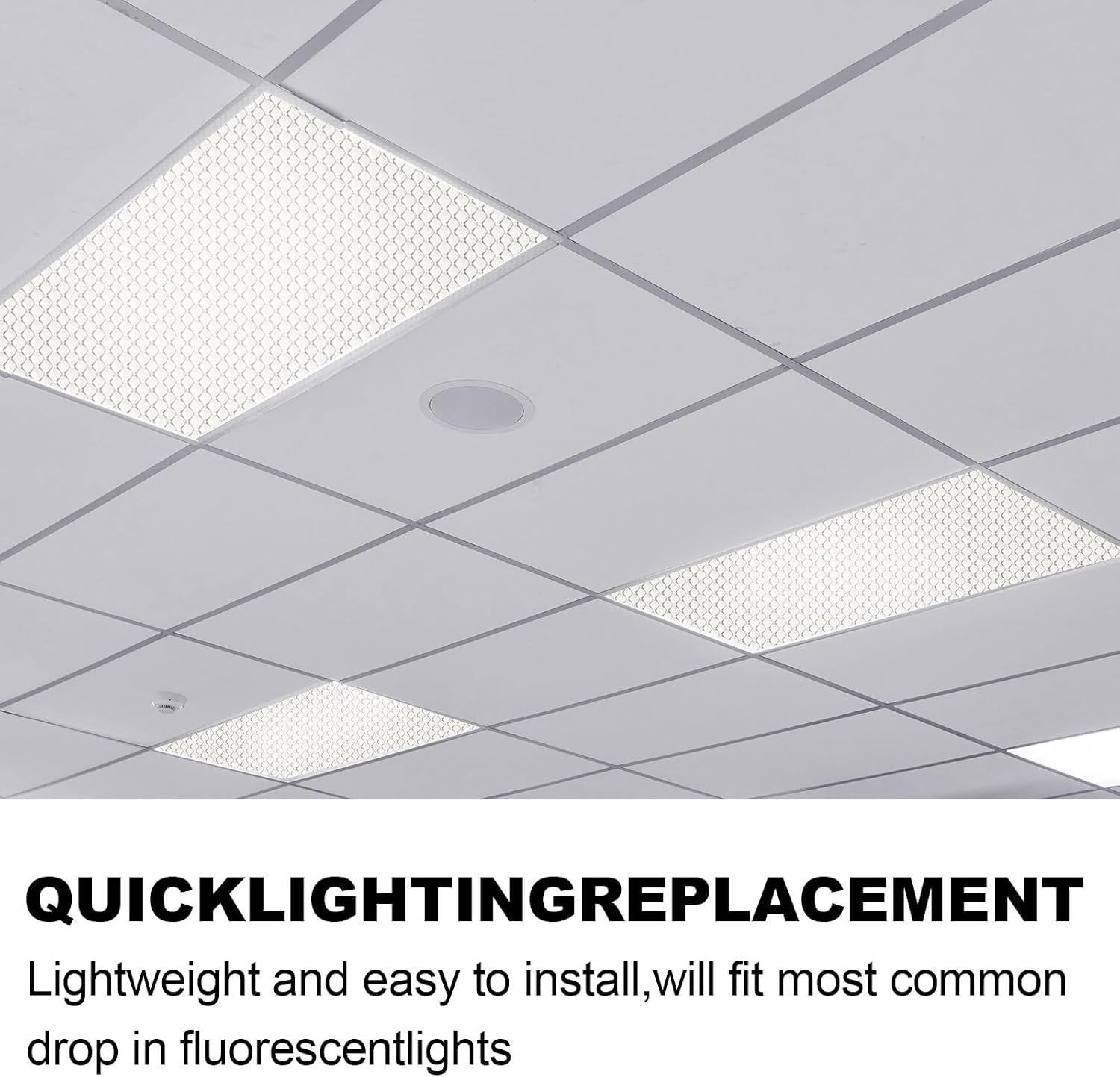 image:imageFrienda 4 Pcs Fluorescent Light Covers for Ceiling Lights Classroom Light Filters Lighting Panel Acrylic Cover Clear Prismatic for Office Hospital Kitchen Home Decor225 x 465 x 012225 x 465 x 012
