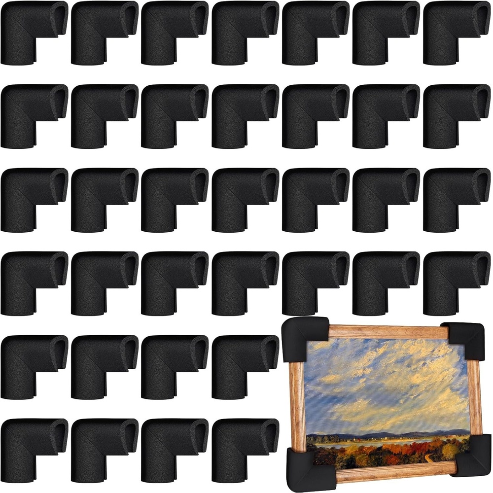 image:imageFrienda 12 Pcs Foam Corner Protectors for Moving TV Picture Packing Boxes  Picture Frame Packing Corners U Shaped Channel Design Easy Installation for Moving Mirror Art 394 x 394 x 138 Inches36