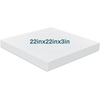 image:imageFrienda 1 Pack 1 x 18 x 18 Upholstery High Density Craft Foam Sheets Replacement Square Cut to Size Cushion Chair Padding Suitable for Shipping Packing Cushion Foam Mailing CosplayWhiteWhite