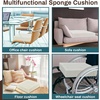 image:imageFrienda 1 Pack 1 x 18 x 18 Upholstery High Density Craft Foam Sheets Replacement Square Cut to Size Cushion Chair Padding Suitable for Shipping Packing Cushion Foam Mailing CosplayWhiteWhite