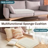 image:imageFrienda 1 Pack 1 x 18 x 18 Upholstery High Density Craft Foam Sheets Replacement Square Cut to Size Cushion Chair Padding Suitable for Shipping Packing Cushion Foam Mailing CosplayWhiteWhite