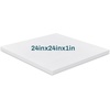 image:imageFrienda 1 Pack 1 x 18 x 18 Upholstery High Density Craft Foam Sheets Replacement Square Cut to Size Cushion Chair Padding Suitable for Shipping Packing Cushion Foam Mailing CosplayWhiteWhite