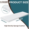 image:imageFrienda 1 Pack 118 X 60 X 05 Upholstery High Density Craft Sheets Cushion Foam Replacement Rectangle Cut to Size Cushion Chair Padding Suitable for Shipping Packing Mailing DIY CosplayWhiteWhite