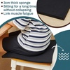 image:imageFrienda 1 Pack 118 X 60 X 05 Upholstery High Density Craft Sheets Cushion Foam Replacement Rectangle Cut to Size Cushion Chair Padding Suitable for Shipping Packing Mailing DIY CosplayWhiteBlack