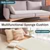image:imageFrienda 1 Pack 118 X 60 X 05 Upholstery High Density Craft Sheets Cushion Foam Replacement Rectangle Cut to Size Cushion Chair Padding Suitable for Shipping Packing Mailing DIY CosplayWhiteWhite