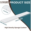 image:imageFrienda 1 Pack 118 X 60 X 05 Upholstery High Density Craft Sheets Cushion Foam Replacement Rectangle Cut to Size Cushion Chair Padding Suitable for Shipping Packing Mailing DIY CosplayWhiteWhite