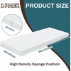 image:imageFrienda 1 Pack 118 X 60 X 05 Upholstery High Density Craft Sheets Cushion Foam Replacement Rectangle Cut to Size Cushion Chair Padding Suitable for Shipping Packing Mailing DIY CosplayWhiteWhite