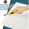 image:imageFrienda 1 Pack 118 X 60 X 05 Upholstery High Density Craft Sheets Cushion Foam Replacement Rectangle Cut to Size Cushion Chair Padding Suitable for Shipping Packing Mailing DIY CosplayWhiteWhite