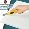 image:imageFrienda 1 Pack 118 X 60 X 05 Upholstery High Density Craft Sheets Cushion Foam Replacement Rectangle Cut to Size Cushion Chair Padding Suitable for Shipping Packing Mailing DIY CosplayWhiteWhite